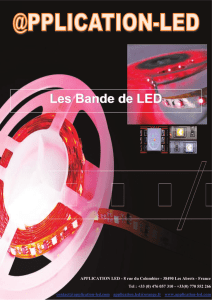 Les Bande de LED