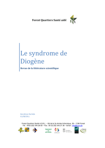 Le Syndrome de Diogène