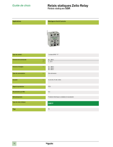 Relais statiques Zelio Relay