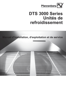 DTS 3000 Series Unités de refroidissement
