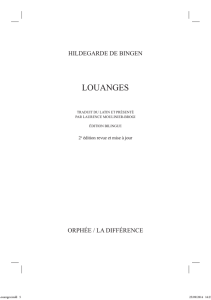 louanges - Éditions de La Différence