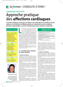 Approche pratique des affections cardiaques