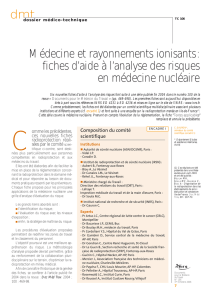 Médecine et rayonnements ionisants