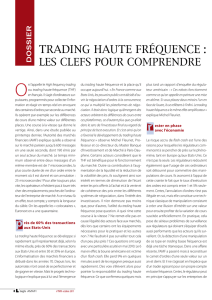 Trading hauTe fréquence