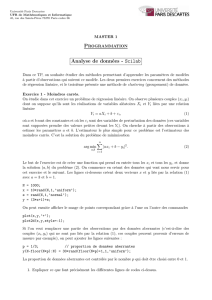 TP Analyse de données - L`Université Paris Descartes