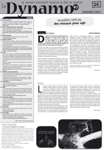 Le courant alternatif traverse le Sud en continu JANVIER 2007