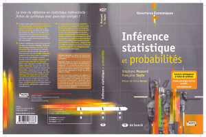 Inférence statistique et probabilités