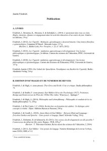 Liste complète de publications