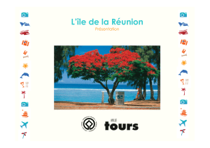 Présentation Ile de la Réunion