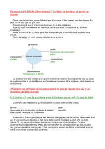 Désir bonheur devoir morale