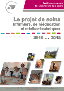 Le projet de soins - EPSM de la Sarthe