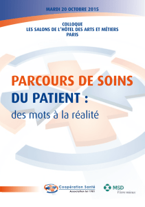 parcOUrs de sOins dU patient