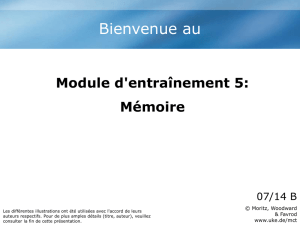 5. Entrainement B (Memoire) French
