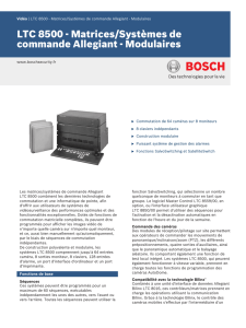 LTC 8500 - Bosch Security Systems