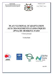 plan national d`adaptation aux changements climatiques (pna)