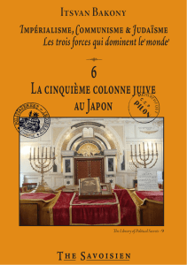 Bakony, Itsvan - 06 La cinquième colonne juive au - Lenculus-le
