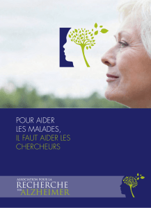 RECHERCHE ALZHEIMER