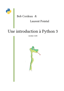 Cours Python Bob Cordeau 2015