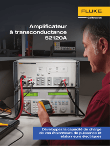 Amplificateur à transconductance 52120A