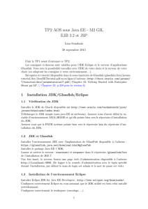 TP2 AOS sous Java EE - M2 GIL EJB 3.2 et JSP