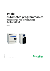 Twido Automates programmables - Schneider Electric eCatalogue