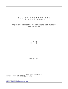 BCI-07 - Bulletin Communiste International