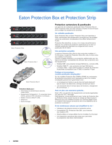 Eaton Protection Box et Protection Strip