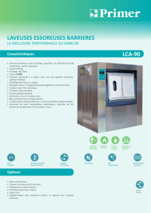 LAVEUSES ESSOREUSES BARRIERES LCA-90