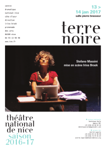 doc drc 15/16 - Théâtre National de Nice