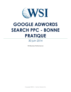 google adwords search ppc - bonne pratique