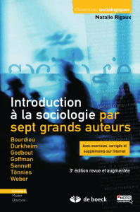 Introduction à la sociologie par sept grands auteurs