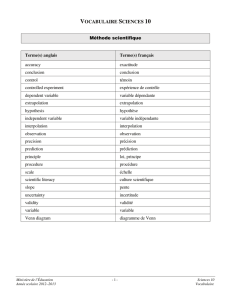 Vocabulaire - Idiomas.astalaweb.com