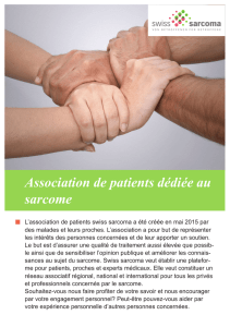 Association de patients dédiée au sarcome
