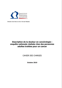 Cahier des charges 2010 - Fhp-MCO
