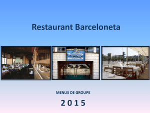 Restaurant Barceloneta - Restaurante Barceloneta