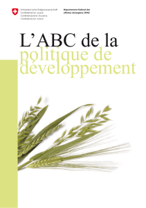 L`ABC de la politique de d&eacute;veloppement