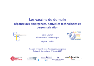 Les vaccins de demain