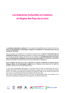 Les Industries Culturelles et Créatives en Région des Pays