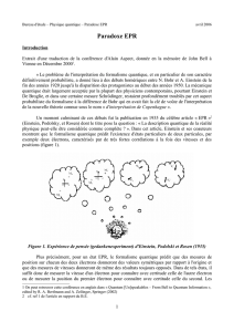 Paradoxe EPR