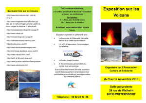 Exposition sur les Volcans