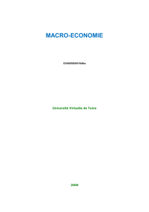 MACRO-ECONOMIE - UVT e-doc - Université Virtuelle de Tunis