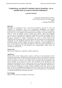 Télécharger ce fichier PDF - Educational Journal of the University of