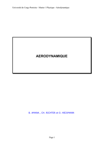 AERODYNAMIQUE - Université de Cergy