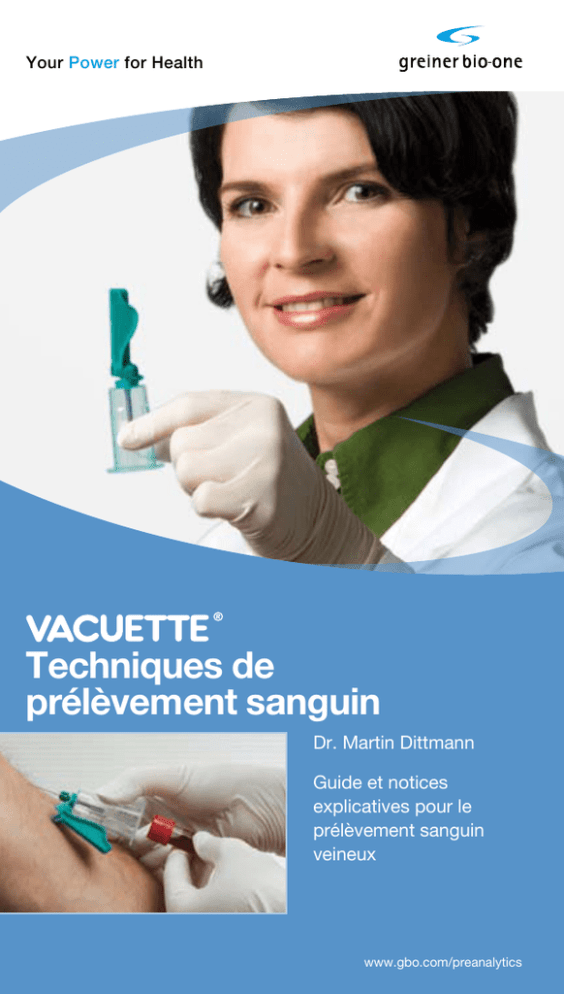 Techniques De Prélèvement Sanguin