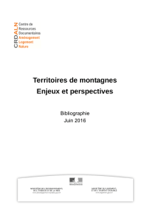 Territoires_de_montagne - Centre de documentation de l`urbanisme
