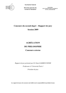 Rapport de jury - Education.gouv