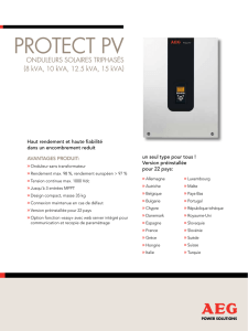 protect pv - AEG Power Solutions