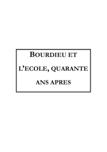 Bourdieu, 40 ans apreŠÇs