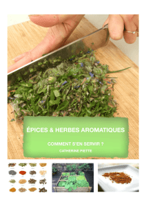 Epices et Herbes aromatiques