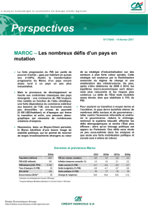 Les nombreux défis d`un pays en mutation